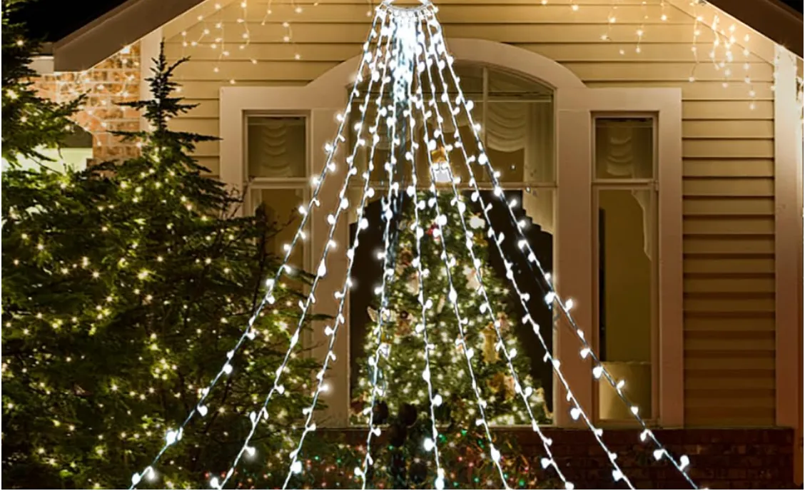 Christmas lighting by Cardinal Lighting, East Tennessee